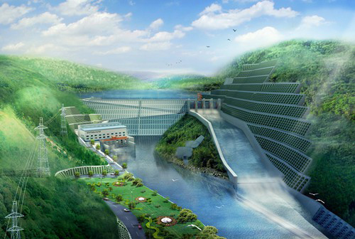 山丹老挝南塔河1号水电站项目